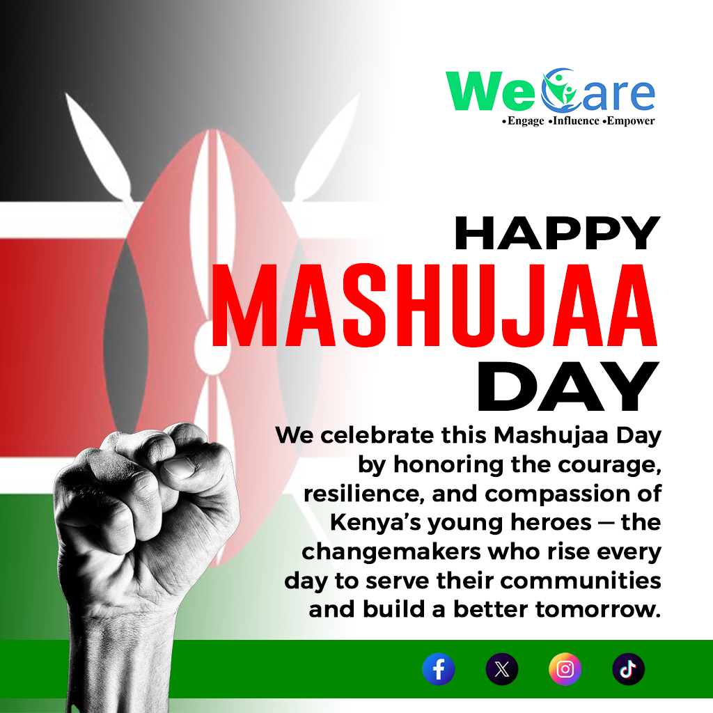 Wecare Mashujaa Poster